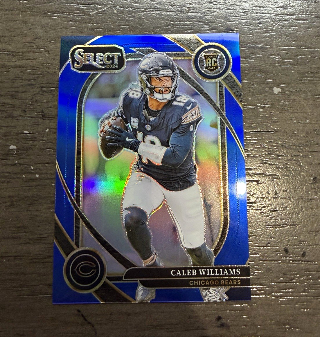 Panini Select 2024 Club Level #216 Caleb Williams RC Blue Prizm /99