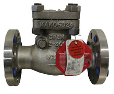 2" 300# VELAN F08-1114C-13GX-X0001 STAINLESS STEEL CHECK VALVE NEW 2019