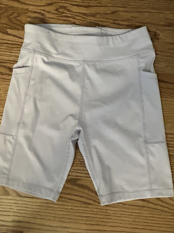 GB Girls Lavender Bike Shorts-Size Large 