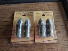 Vintage Cassidy West Rustic Iron Drapery Hardware Set Of 4 Rustic Finish NEW