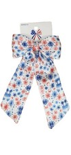 Scunci Red, White  Blue Barrette Pack Of 1 