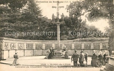 Saint-Pol-de-Leon Calvaire du Cimetiere