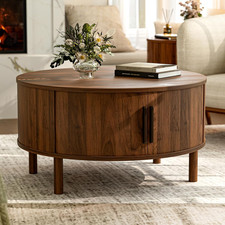 Coffee Table For Living Room Modern Round Coffee Table With Cabinets Sliding Coffee Table For Living Room Modern Round Coffee Table With Cabinets Sliding