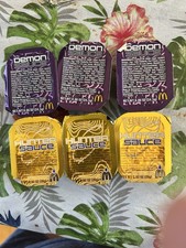2026 McDonald s Kpop Demon Hunters Huntr/X Meal Hunter and Demon sauce 6 In Lot