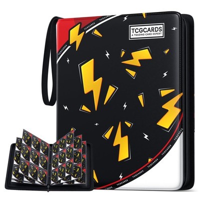Card Binder For Pokemon Cards, 9 Pocket Trading Card Binder Holds 900 Cards With