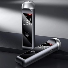 Portable Breath Alcohol Tester with Digital Display and USB Charging