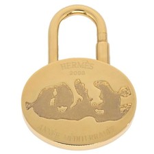 Hermes 2003 Mediterranean Cadena Padlock Gold 188392
