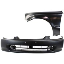 New Kit Auto Body Repair Front For Honda Civic 1996-1998