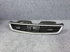 14-19 NISSAN ROGUE FRONT CENTER DASH AC HEATER AIR VENT ASSEMBLY BLACK & SILVER