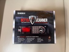 Uniden BCT15X BearTracker Mobile Tracking Scanner - Black