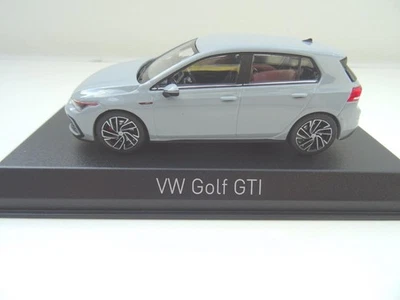 + Volkswagen VW Golf 8 GTI Modèle Norev 1:43 Gris 840137 Seulement 1000 Pièce - Photo 1/4