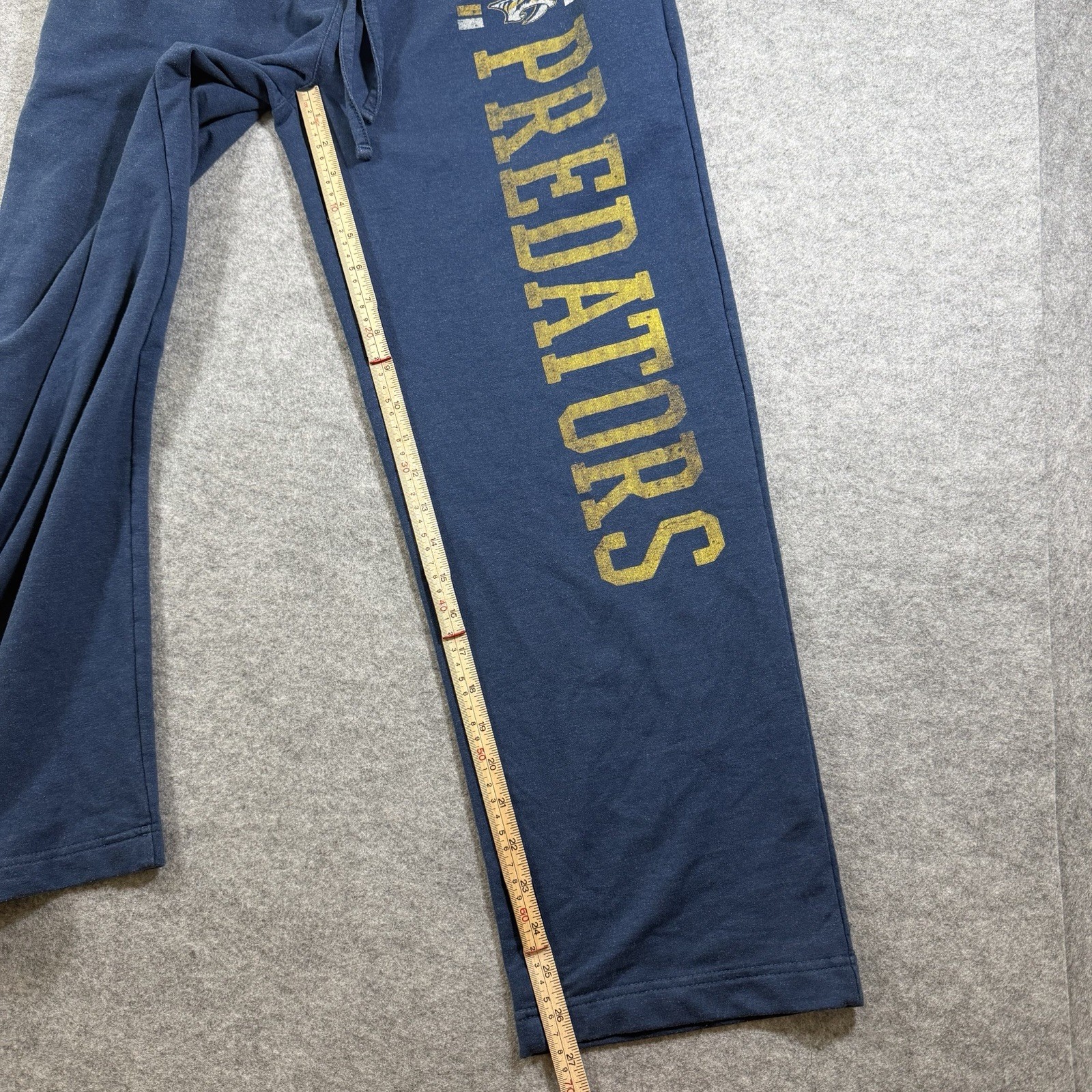 Nashville Predators Sweatpants Womens S Blue Stretch NHL Hockey Lounge Athletic thumbnail 4