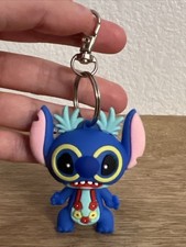 Stitch Hawaiian Disney Lilo Stitch 3 Silicone Figure Keychain