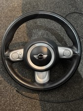 MINI COOPER CLUBMAN STEERING WHEEL MULTIFUNCTION 2008 R55