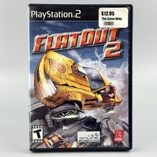FlatOut 2 (Sony PlayStation 2, 2006) PS2 CIB Complete - Tested, Acceptable