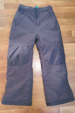 LL Bean Snow Pants Size 8 Cold Buster Ski Board Chocolate Brown Boys Girls Kids