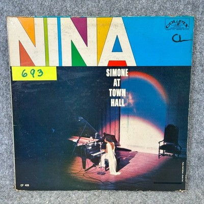 Nina Simone    Nina Simone At Town Hall 1959 LP Rockaway Pressing CP409