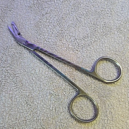 SEND OFFER! Laschal 103F 2 In 1 Suture Removal Cutter For Dental USA Lot #10