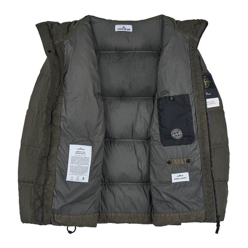 Stone Island K2S154100011 S0A23 V0054 FW25 Men's Crinkle Rex Hooded 142311778 thumbnail 6