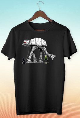 Star Wars Empire Robot Dog, Planet Battles Herren / Damen T-Shirt KA78