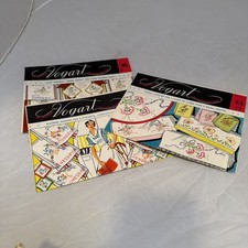 Lot of 3 - Vintage Vogart Transfer Patterns for Embroidery