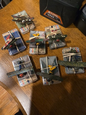 #ad #ad Lot of 8 Wings Of Glory Miniature WWI Aircraft 7 German amp; 1 Allied $100.00