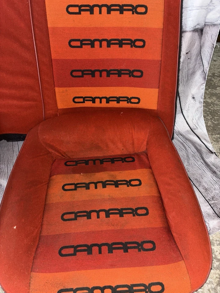 1983 1984 1985 1986 Chevrolet Camaro Rear Seats Z28 IROC Lear Siegler - Image 4 of 4
