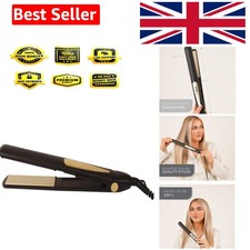 Bauer Ceramic Hair Straighteners - Black, 230�C, Portable, Fast Heating, 360�...