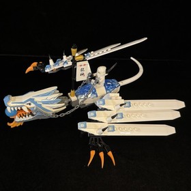 LEGO 2260 NINJAGO: Ice Dragon Attack 100% Complete w Minifigures Instructions
