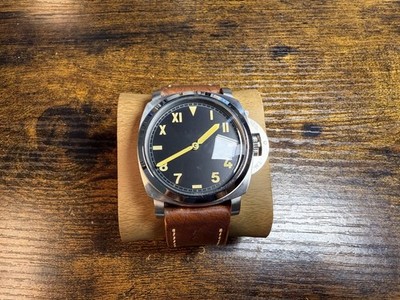 California Dial Watch Swiss made ETA 6498 Movement handmade