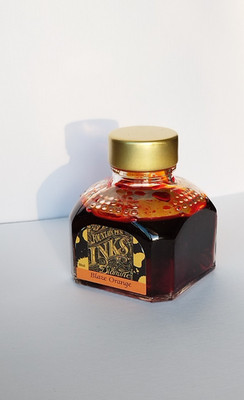 Diamine Blaze Orange - Füllertinte Tintenglas orange 80ml