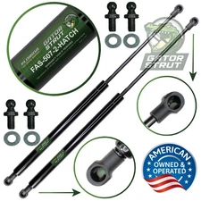 Two Rear Hatch Window Glass Lift Supports - FAS-507 For: 92-95 Civic Hatchbacks