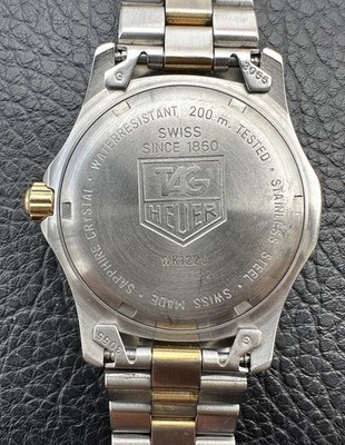 TAG Heuer 2000 Off-White Men's Watch - WK1220 for sale online | eBay