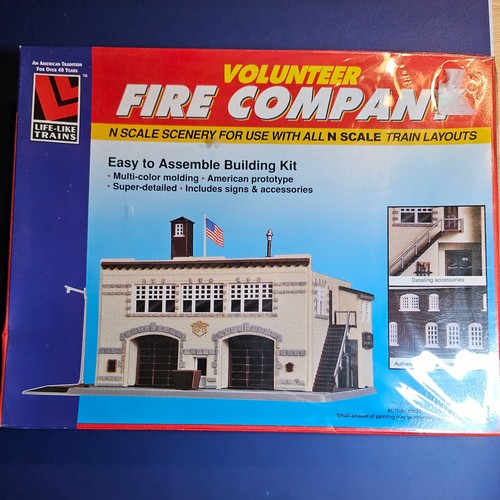 Kit de construcción de empresa de bomberos voluntarios escala N realista diseño de tren paisaje 7483 | Zustand: New