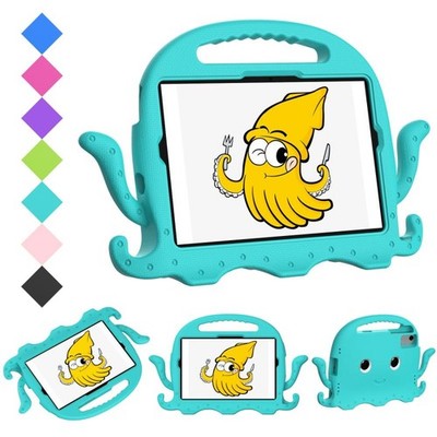 EVA Hybrid Stoßfeste Hülle für Xiaomi Pad 6/6 Pro 2023 Octopus Style Grün