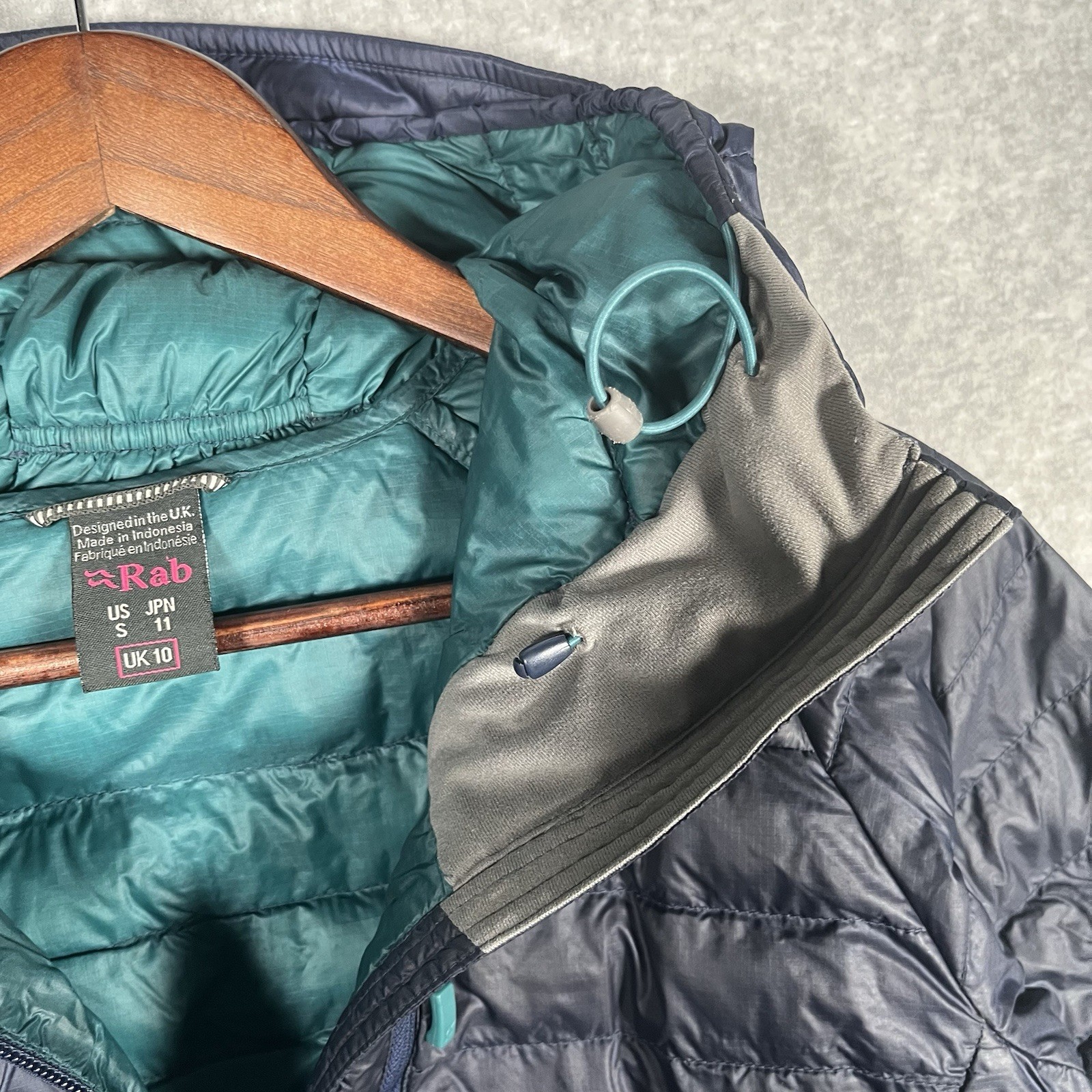 Rab Microlight Alpine Down Jacket Hoody Puffer Wo… - image 9