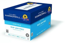Hammermill Paper, Copy Plus, 20lb, 8.5 x 11, Letter, 92 Bright, 5,000 Sheets
