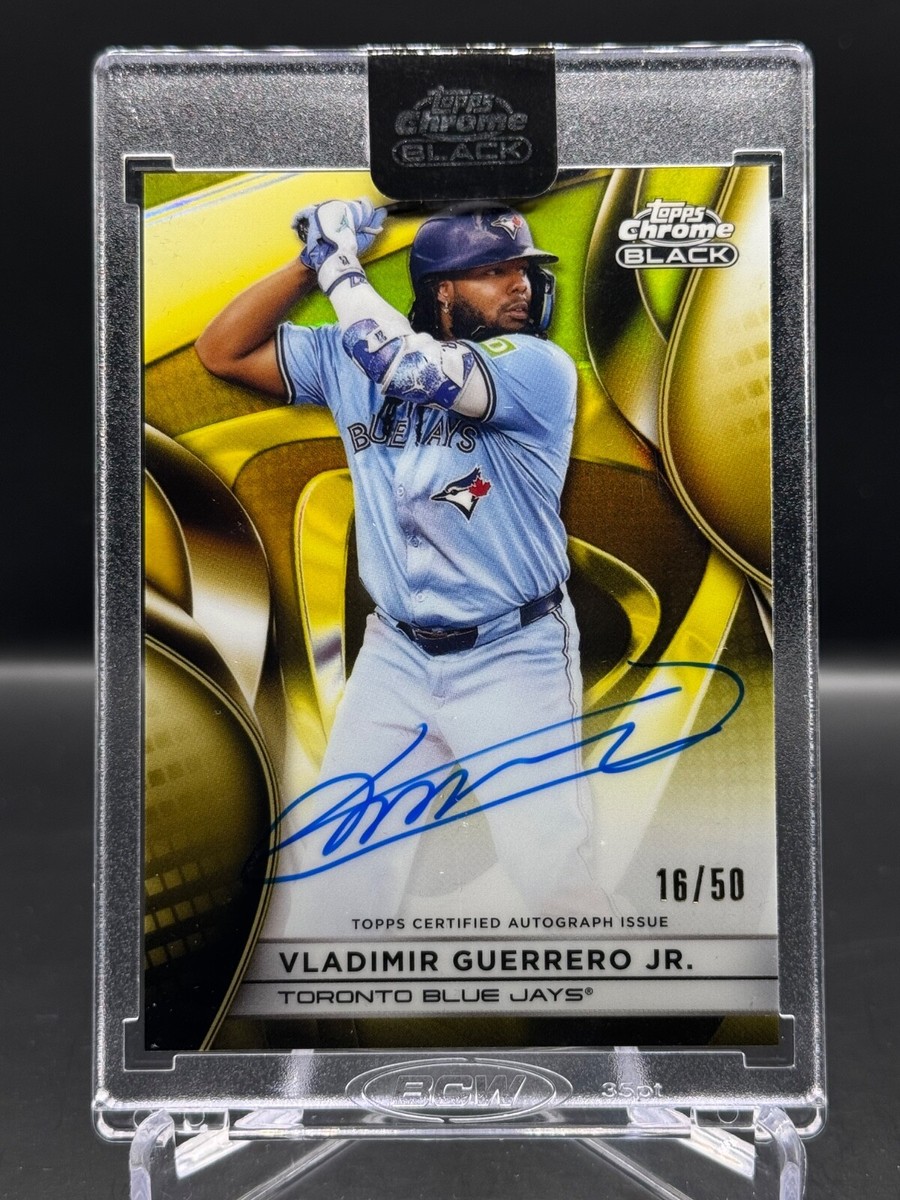 MLBカード　 vladimir guerrero jr. RC auto Vladimir Guerrero Jr. 2019 Topps Clearly RC Auto Red /50