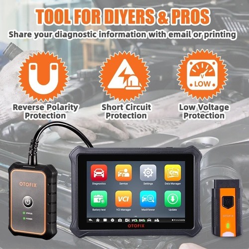 Power By Autel OTOFIX BT1 Lite Car Diagnostic Tool OBD2 Scanner Diagnostic Tool - Picture 6 of 7
