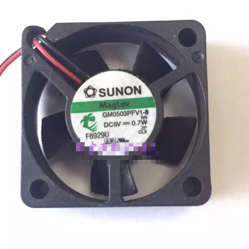 1 PCS SUNON Fan GM0503PFV1-8 DC5V 0.7W 3CM 3010 3CM 2 wire cooling fan - Picture 1 of 1