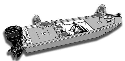 BOAT COVER TRACKER SUNTRACKER GRIZZLY 2072 SC 2006-2011