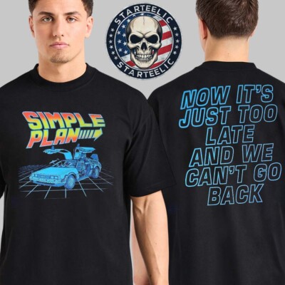 Simple Plan Japan Tour 2025 Now It s Just To Late And We Can t Go Back Two Sided
