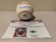 Robb Nen Signed Baseball AMSM