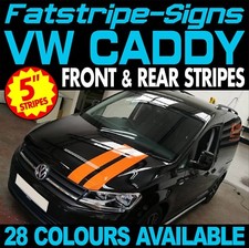 to fit VOLKSWAGEN CADDY STRIPES GRAPHICS STICKERS DECALS DAY VAN HIGHLINE R LINE