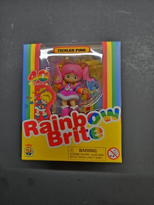 Tickled Pink Rainbow Brite  40th Anniversary Mini Figure CheeBee TLS