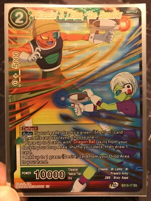 DBS TCG - EX13-17 EX - Cheelai & Lemo, the Bandits (Foil) *Near Mint*