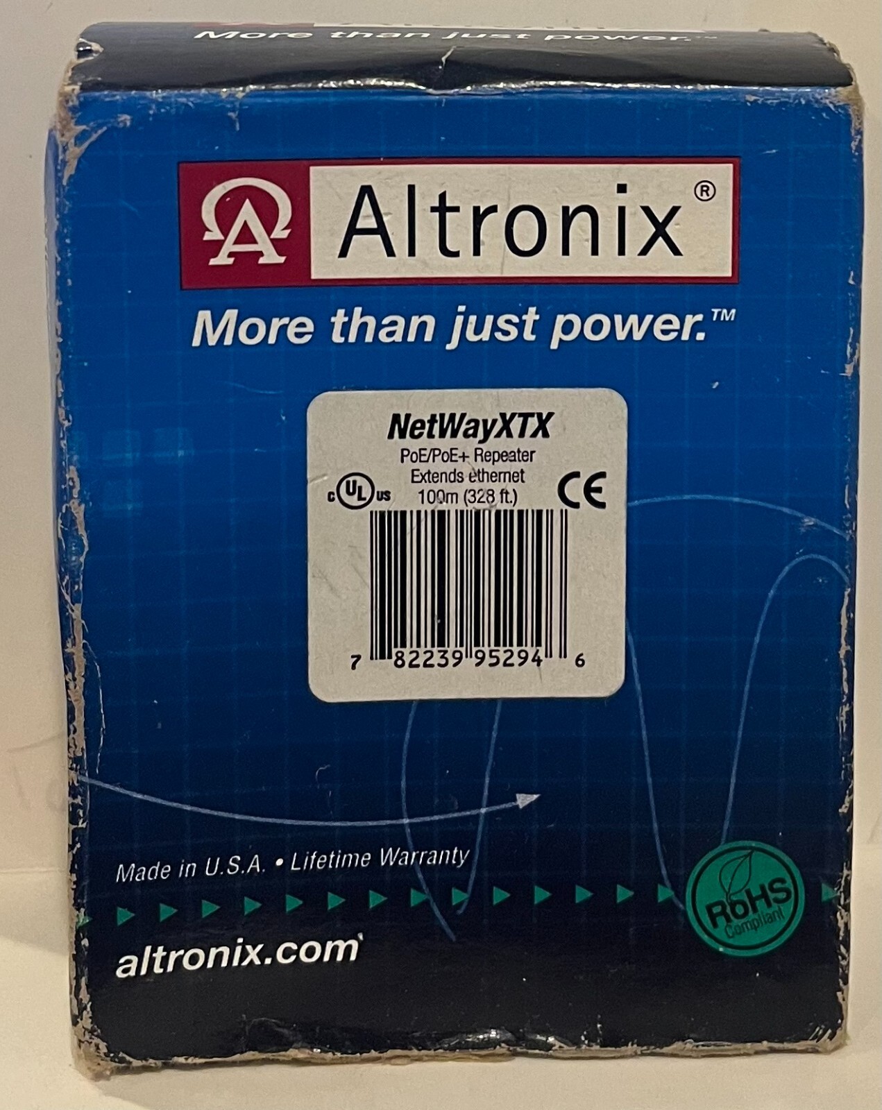 Altronix NetWayXTX PoE PoEPlus Ethernet Extender Repeater Boosts Network Range
