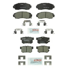 Bosch QuietCast Front Rear Ceramic  Disc Brake Pads Kit For Honda Acura