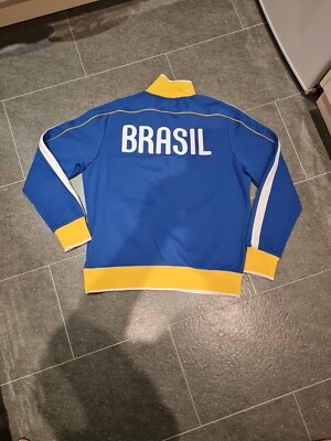 Original BRAZIL 2010 Away World Cup Jacket Track Top Training