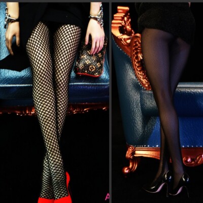 1/6 Scale Female Long Ultra-thin Elastic Black Stockings for 12'' Action Firgure